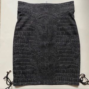 NWOT ALEXANDER MCQUEEN SKIRT Sz 27